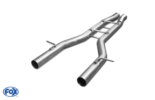 FOX Audi A8 Typ 4E Mittelschalldämpferersatzrohr Ø70mm