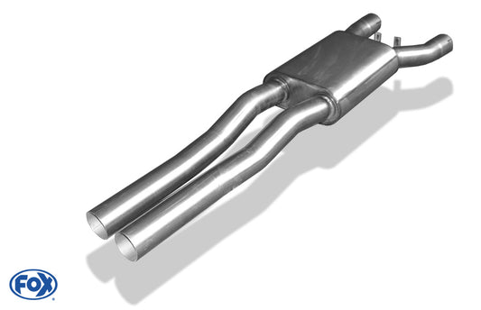FOX Audi A8 Typ 4E Vorschalldämpfer Ø70mm langer Radstand