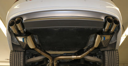 FOX Audi S8 Typ 4H Endschalldämpfer rechts/links zweiflutig - 2x90 Typ 25 rechts/links