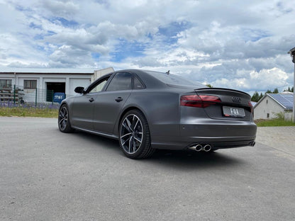 FOX Audi S8 Typ 4H mit Abgasklappen Endschalldämpfer rechts/links zweiflutig - 2x106x71 Typ 38 rechts/links