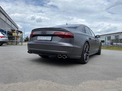 FOX Audi S8 Typ 4H mit Abgasklappen Endschalldämpfer rechts/links zweiflutig - 2x106x71 Typ 38 rechts/links