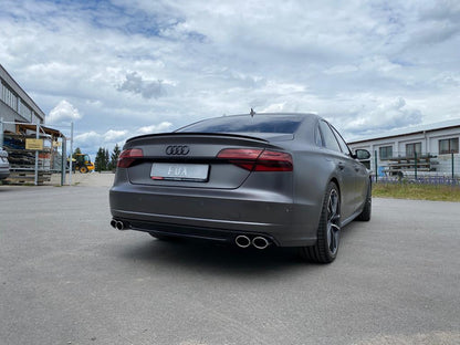 FOX Audi S8 Typ 4H mit Abgasklappen Endschalldämpfer rechts/links zweiflutig - 2x106x71 Typ 38 rechts/links