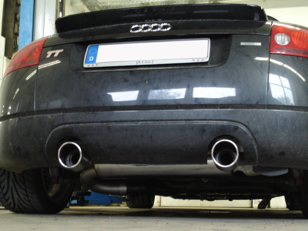 FOX Audi TT Typ 8N quattro Endschalldämpfer Ausgang rechts/links  - 1x100 Typ 16 rechts/links