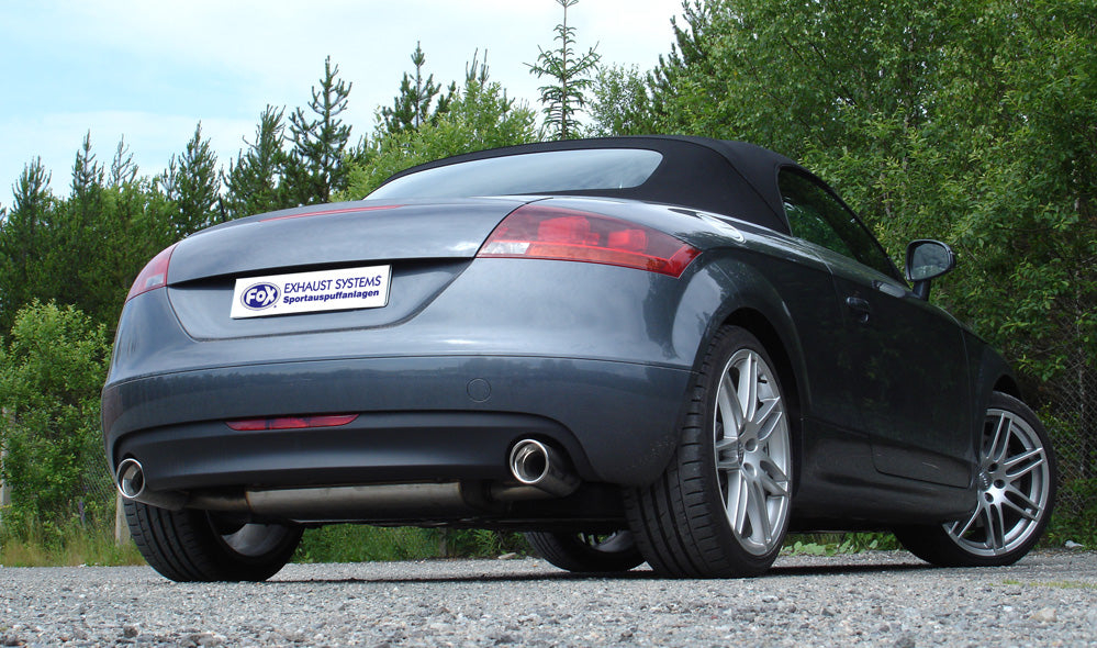 FOX Audi TT 8J - 3,2 V6 Endschalldämpfer rechts/links - 1x90 Typ 17 rechts/links
