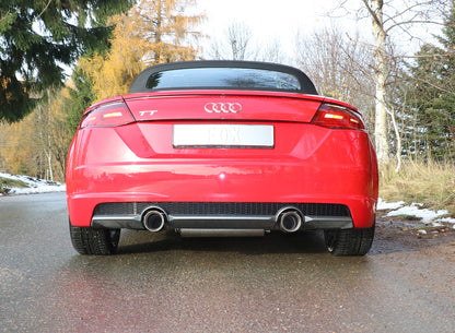 FOX Audi TT FV3 Frontantrieb Endschalldämpfer rechts/links - 1x100 Typ 25 rechts/links