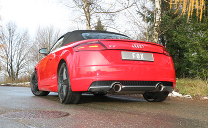 FOX Audi TT FV3 Frontantrieb Endschalldämpfer rechts/links - 1x100 Typ 25 rechts/links