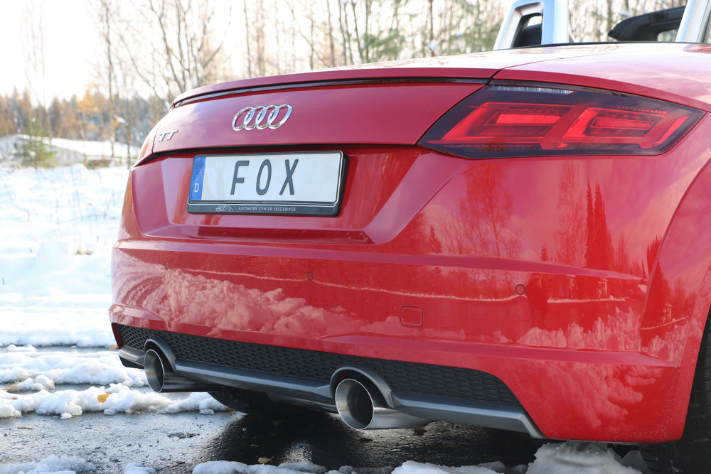 FOX Audi TT FV3 Frontantrieb Endschalldämpfer rechts/links - 1x100 Typ 25 rechts/links