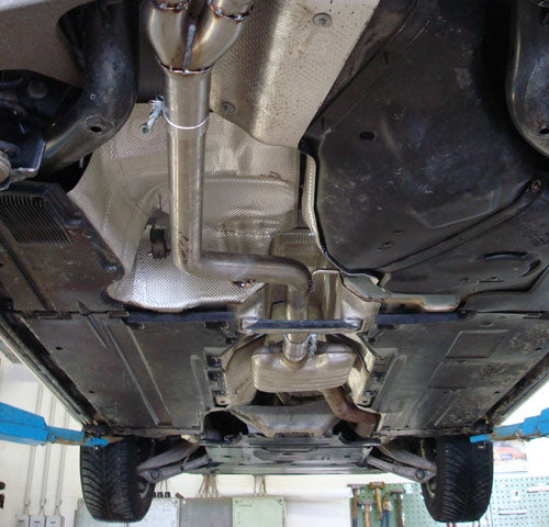 FOX Audi A4 B8 - A5 8T - 2,0 Mittelschalldämpferersatzrohr Ø63,5mm