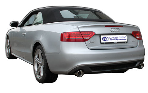 FOX Audi A4 B8/ A5 8T quattro  Coupe/A5 Cabrio Endschalldämpfer rechts/links für 1-Rohr - 1x100 Typ 17 rechts/links