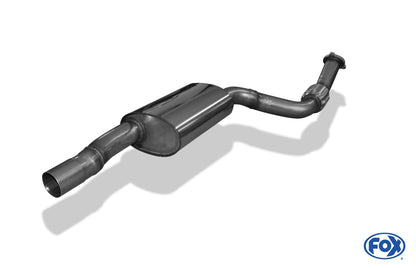 FOX Audi A4 B8 - 2,0 Vorschalldämpfer mit Flexrohr