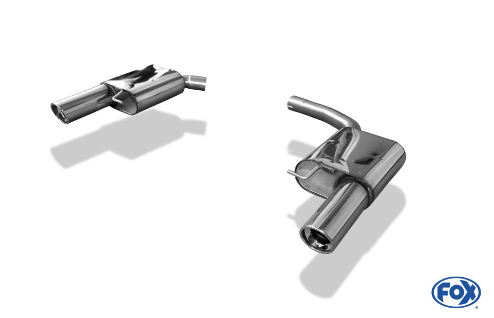 FOX Audi A5 B8 Sportback Endschalldämpfer rechts/links für 1-Rohr - 1x100 Typ 17 rechts/links