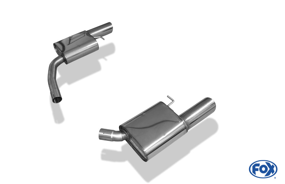 FOX Audi A5 B8 Sportback Endschalldämpfer rechts/links für 1-Rohr - 1x100 Typ 17 rechts/links