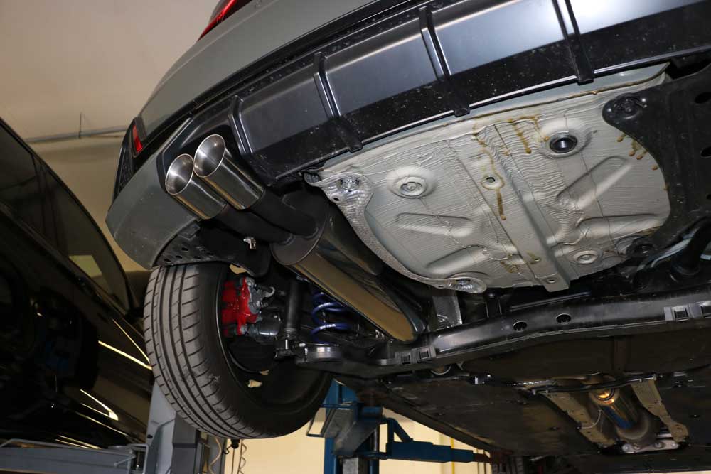 FOX Audi A1 40TFSI Endschalldämpfer - 2x76 Typ 25