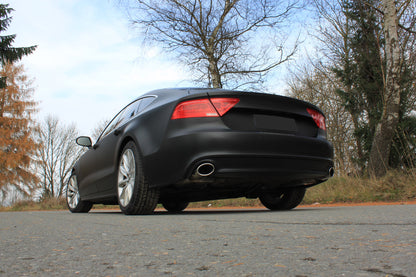 FOX Audi A7 4G - 3,0l TFSI Endschalldämpfer rechts/links - 115x85 Typ 38 rechts/links