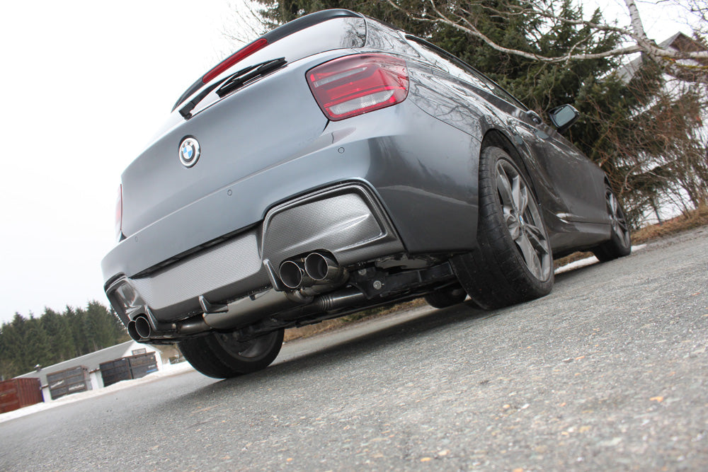FOX BMW F20/F21 - M135i - Rieger Endschalldämpfer quer Ausgang rechts/links - 2x80 Typ 14 rechts/links