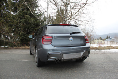 FOX BMW F20/F21 - M135i - Rieger Endschalldämpfer quer Ausgang rechts/links - 2x80 Typ 14 rechts/links