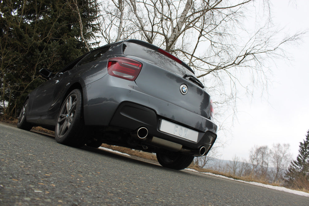 FOX BMW F20/F21 - M135i Endschalldämpfer quer Ausgang rechts/links - 1x100 Typ 16 rechts/links