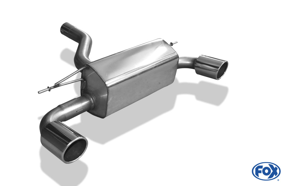 FOX BMW F20/F21 - M140i Endschalldämpfer quer Ausgang rechts/links - 1x100 Typ 16 rechts/links