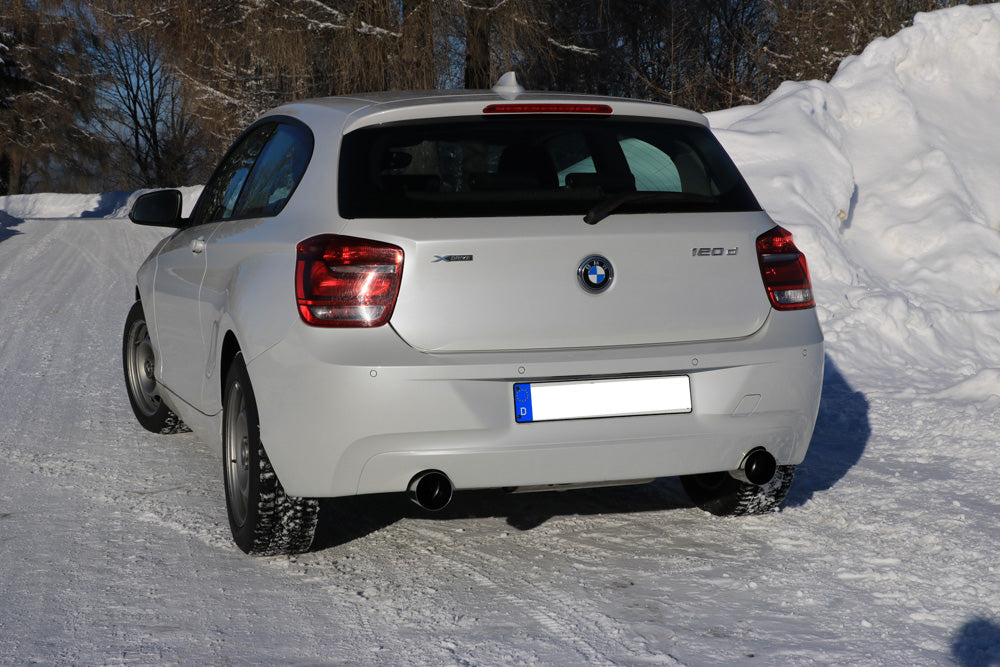 FOX BMW F20/F21 - 120d Endschalldämpfer quer Ausgang rechts/links - 1x100 Typ 10 rechts/links
