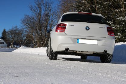 FOX BMW F20/F21 - 120d Endschalldämpfer quer Ausgang rechts/links - 1x90 Typ 25 rechts/links