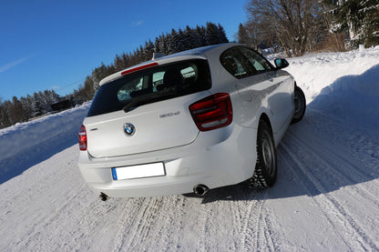 FOX BMW F20/F21 - 120d Endschalldämpfer quer Ausgang rechts/links - 1x90 Typ 25 rechts/links