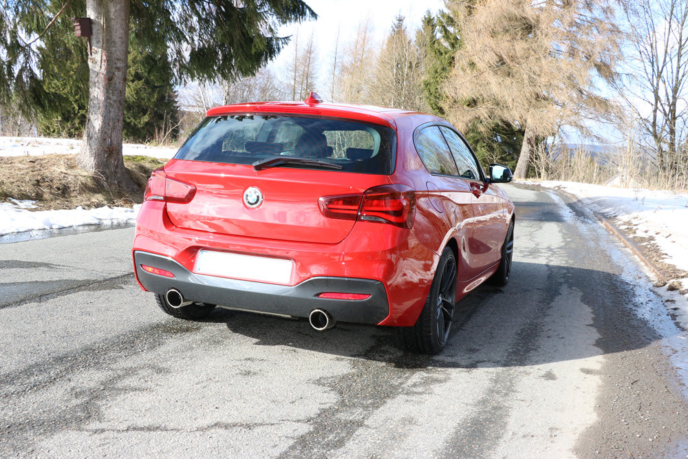 FOX BMW F20/F21 - M140i Endschalldämpfer quer Ausgang rechts/links - 1x100 Typ 16 rechts/links