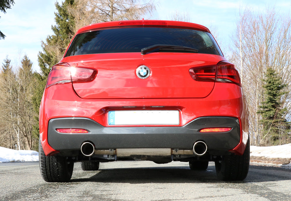 FOX BMW F20/F21 - M140i Endschalldämpfer quer Ausgang rechts/links - 1x100 Typ 16 rechts/links