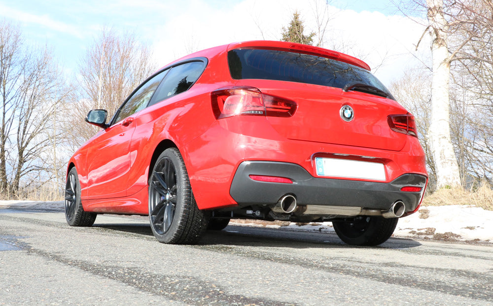FOX BMW F20/F21 - M140i Endschalldämpfer quer Ausgang rechts/links - 1x100 Typ 16 rechts/links