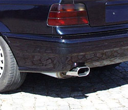 FOX BMW E36 316/ 318/ 320/ 323/ 325/ 328 Endschalldämpfer - 135x80 Typ 53