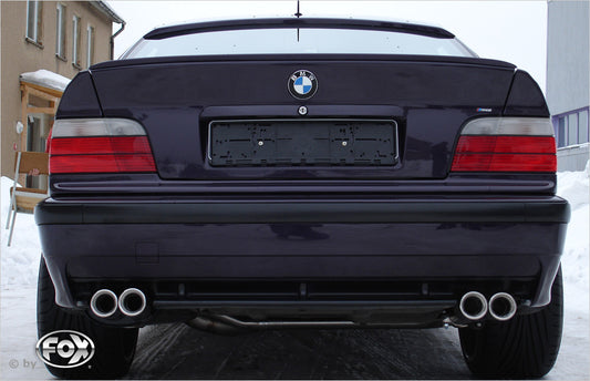 FOX BMW E36 M3 Halbanlage rechts/links ab Kat - 2x76 Typ 13 rechts/links