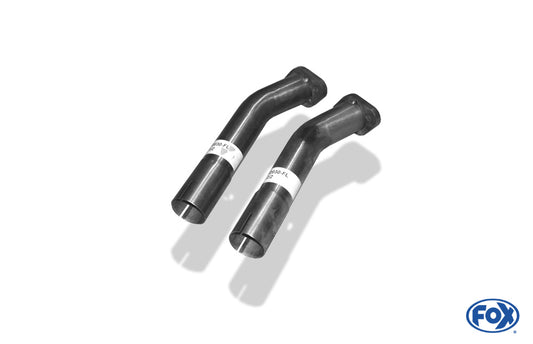 FOX BMW E46 320/ 325/ 330 Adapter mit Flansch auf Katalysator