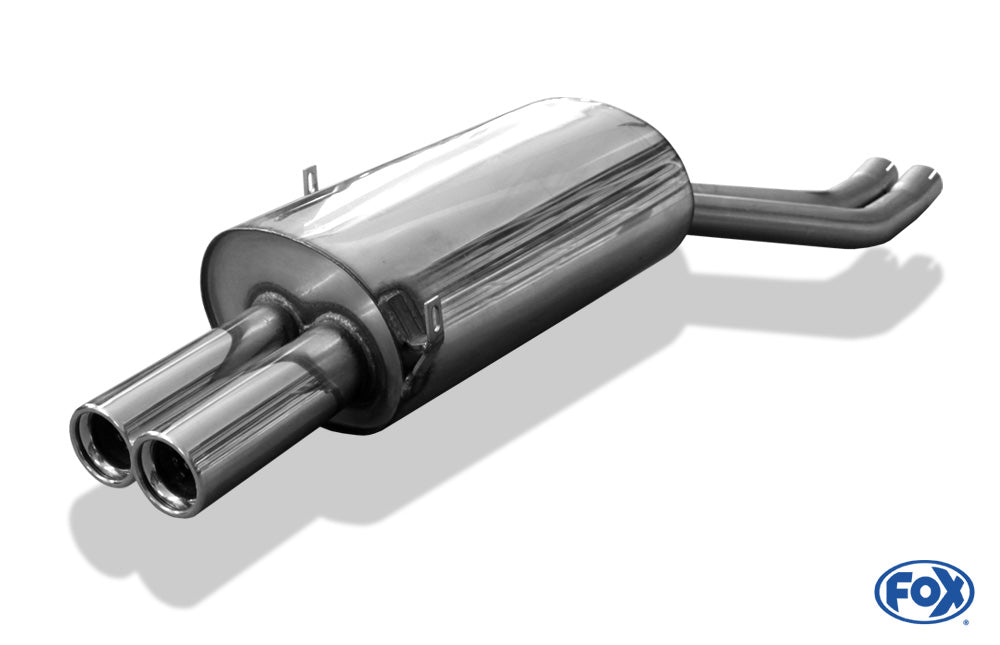 FOX BMW E46 320/ 323/ 325/ 328/ 330 Endschalldämpfer zweiflutig - 2x76 Typ 13
