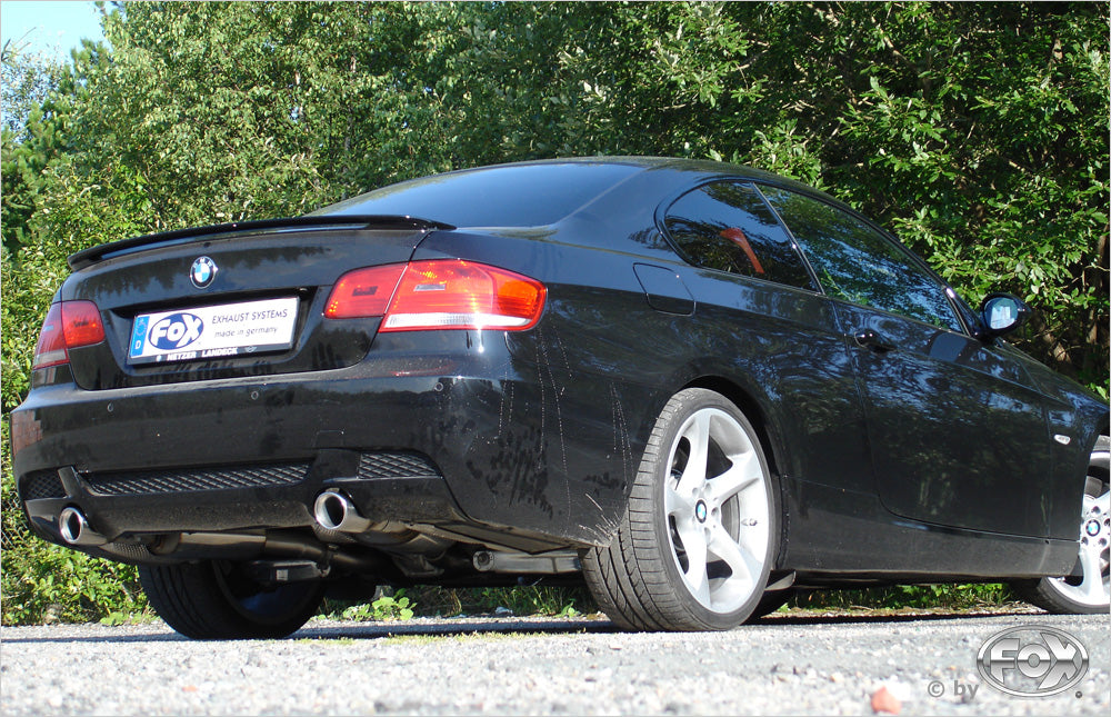 FOX BMW E90/91/92/93 335i/335d Endschalldämpfer rechts/links - 1x90 Typ 17 rechts/links