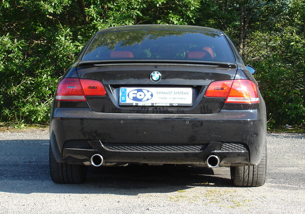 FOX BMW E90/91/92/93 335i/335d Endschalldämpfer rechts/links - 1x90 Typ 17 rechts/links