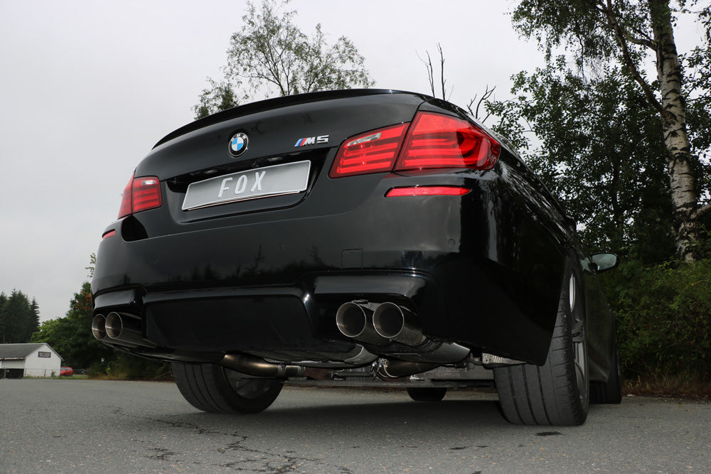 FOX BMW F10 M5 Endschalldämpfer rechts/links - 2x90 Typ 25 rechts/links