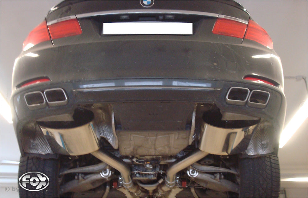 FOX BMW F01 760i Endschalldämpfer rechts/links - 2x63 Typ 14 rechts/links - mit Abgasklappen