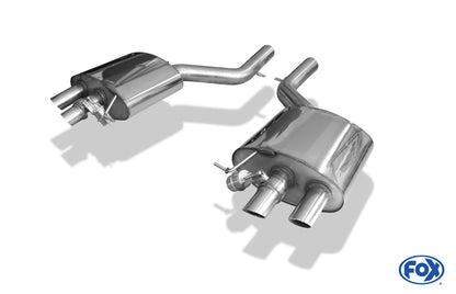 FOX BMW F01 760i Endschalldämpfer rechts/links - 2x63 Typ 14 rechts/links - mit Abgasklappen