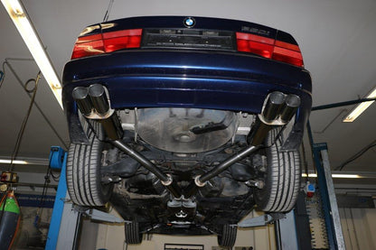 FOX BMW E31 850i Endschalldämpfer rechts/links - 2x93x79 Typ 70 rechts/links
