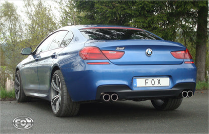 FOX BMW F12/F13/F06 - 640i mit M-Paket Endschalldämpfer rechts/links - 2x90 Typ 12 rechts/links