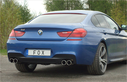 FOX BMW F12/F13/F06 - 640i mit M-Paket Endschalldämpfer rechts/links - 2x90 Typ 12 rechts/links