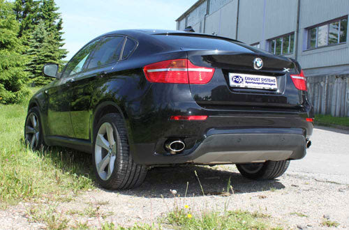 FOX BMW X6 Endschalldämpfer quer Ausgang rechts/links - 115x85 Typ 38 rechts/links