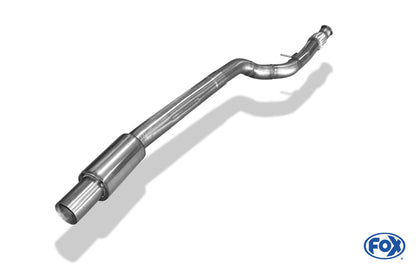 FOX BMW F32/F33/F36 - 435i - M-Paket Vorschalldämpfer inkl. Flexstück 2-teilig