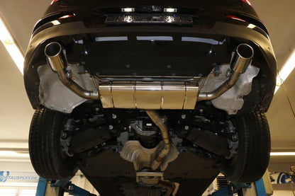 FOX BMW X4 G02 - 20i Endschalldämpfer quer Ausgang rechts/links - 1x90 Typ 16 rechts/links