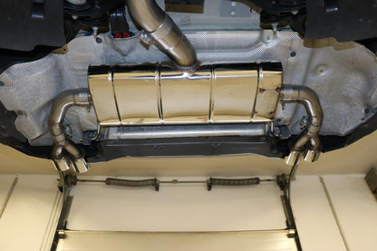 FOX BMW X4 G02 - 20i Endschalldämpfer quer Ausgang rechts/links - 2x80 Typ 25 rechts/links