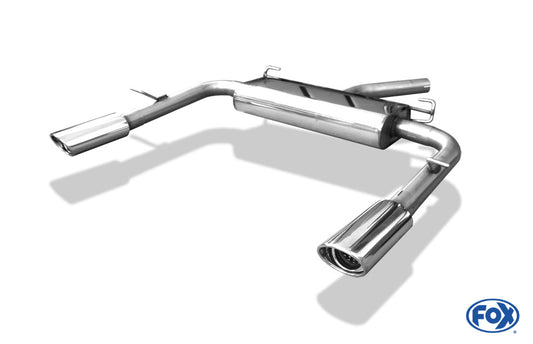 FOX Chrysler Sebring Coupe & Cabrio Typ JS Endschalldämpfer rechts/links - 115x85 Typ 33 rechts/links