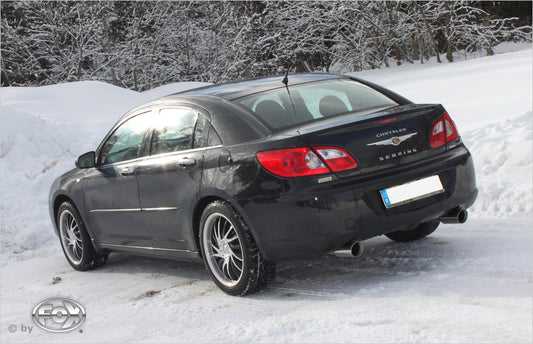 FOX Chrysler Sebring Limousine Typ JS Endschalldämpfer rechts/links - 1x100 Typ 25 rechts/links