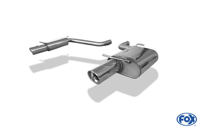 FOX Chrysler 300C 5,7l Endschalldämpfer rechts/links - 1x100 Typ 17 rechts/links