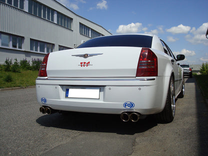 FOX Chrysler 300C 5,7l Endschalldämpfer rechts/links Doppelrohr - 2x100 Typ 17 rechts/links