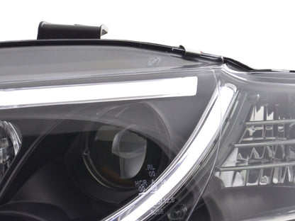 Scheinwerfer Set Daylight LED Tagfahrlicht Audi A4 B7 8E  04-08 schwarz