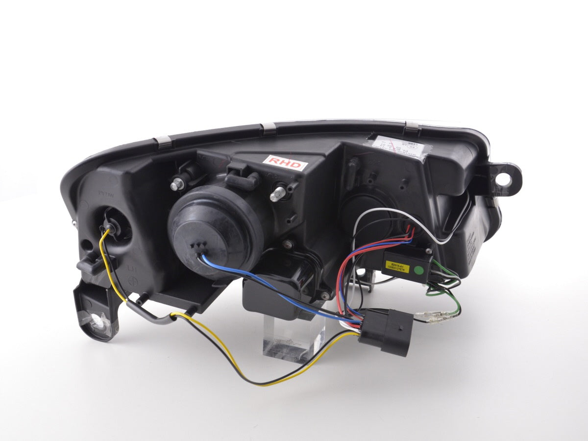 Scheinwerfer Set Daylight LED TFL-Optik Audi A6 Typ 4F Bj. 04-08 chrom für Rechtslenker
